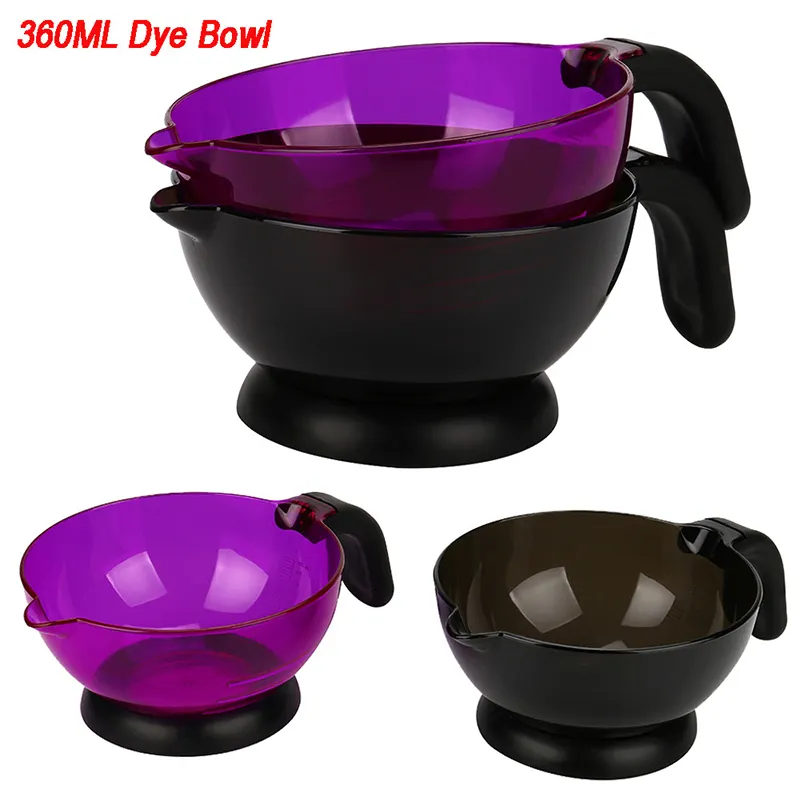 360ML Plastic Hair Color Mixing Bowls