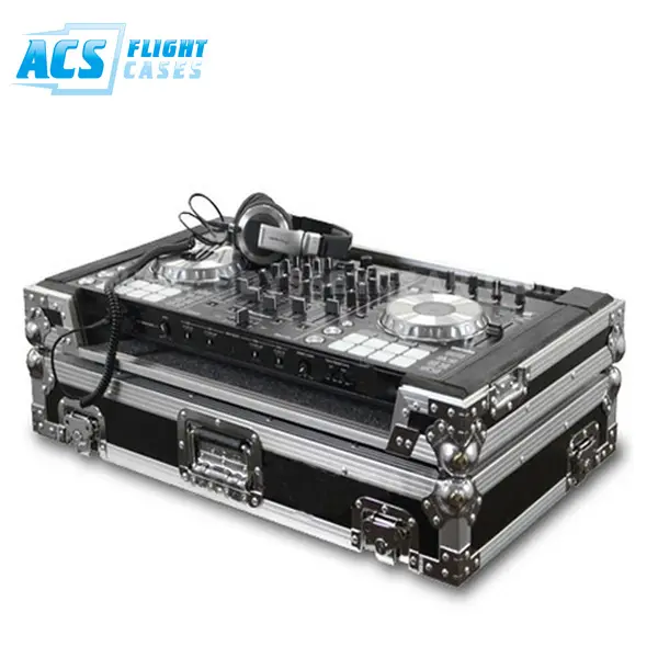 NUMARK NS6 DJ MIDI DJ CONTROLLER FLIGHT CASE/aluminum dj flight case/mixer dj flight case