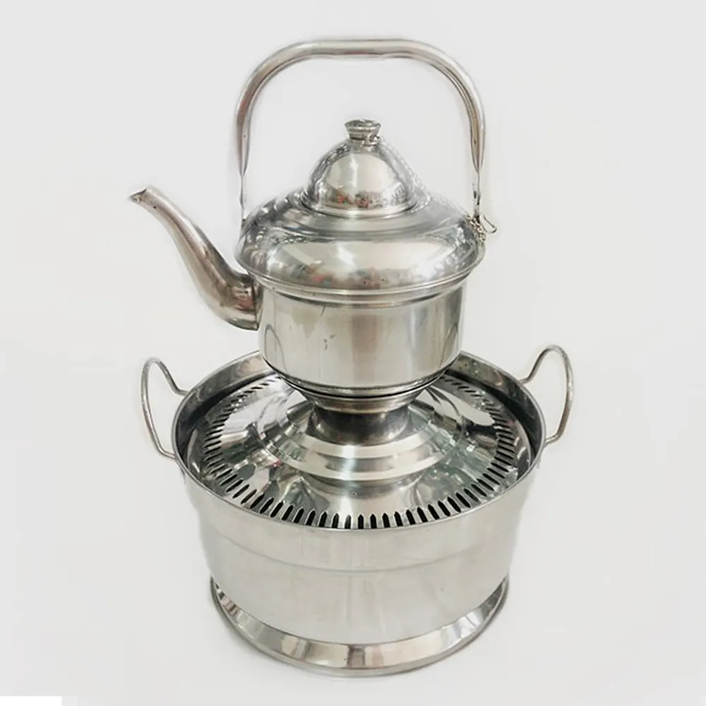 Low price of superior Arabic 4 pcs hand washing set 18/10 stainless steel hand water kettle hand wash pot