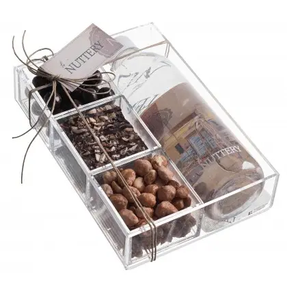 Высококачественная прозрачная акриловая коробка для шоколада