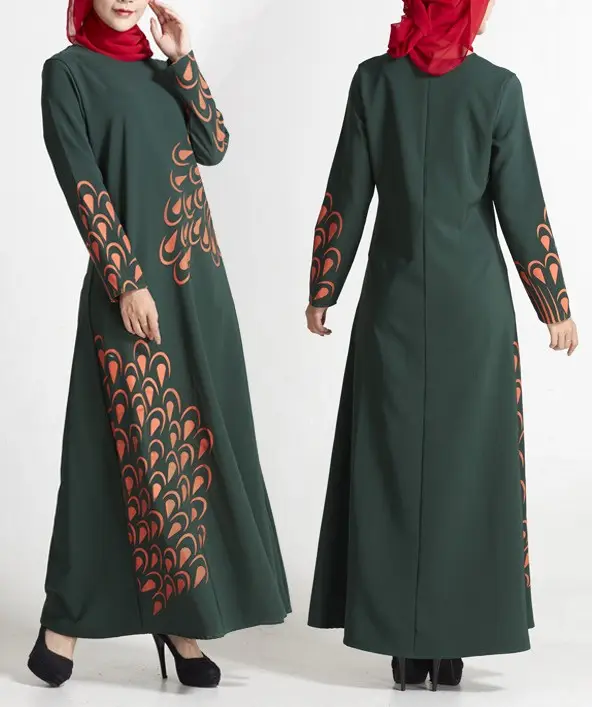 Islamic Clothing 2018 Top Selling Maxi Long Dress Muslim