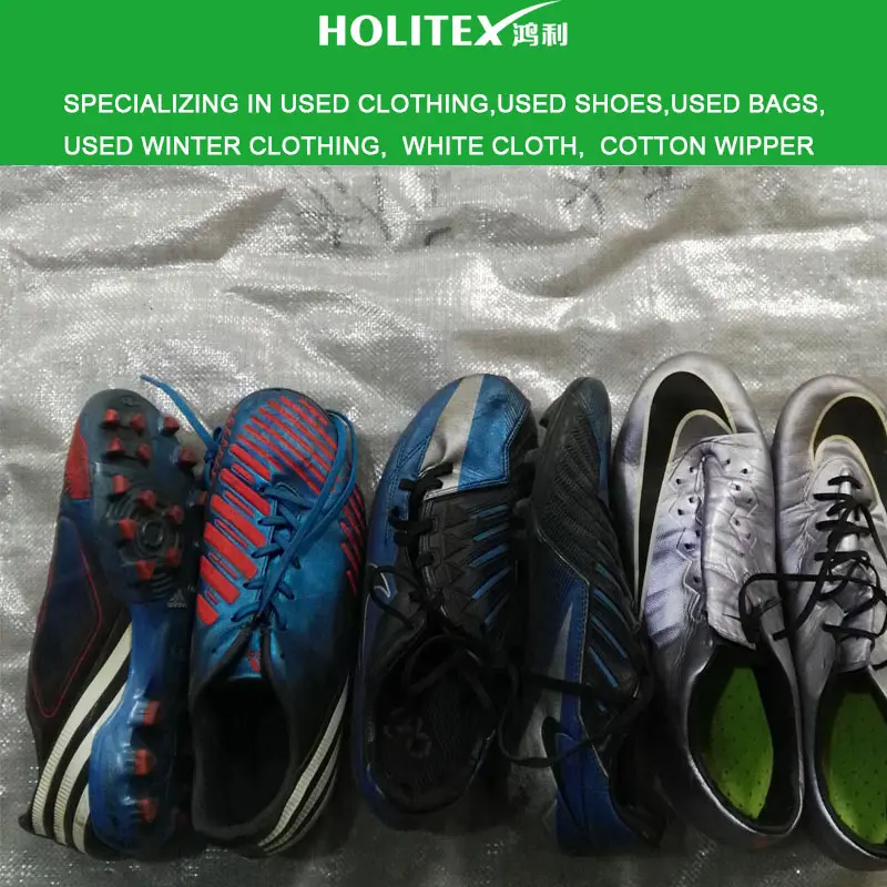 Со склада в гуандуне в Китае, б/у одежда и сумки, оптовая продажа б/у футбольной обуви