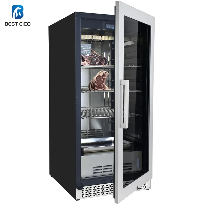 Лучшие продажи сухой Агер DA-388A мяса леча шкаф сухой старения холодильник для мяса говядины Ислами или ветчины