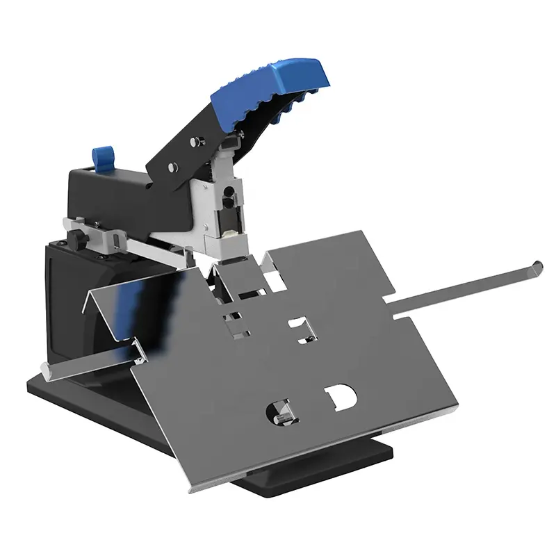 WD-SH03  manual book flat binding  saddle stitching machine paper stapler