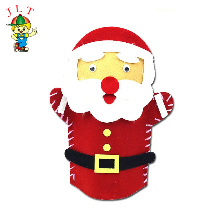 Santa children's educational toys Christmas kids DIY handmade dolls