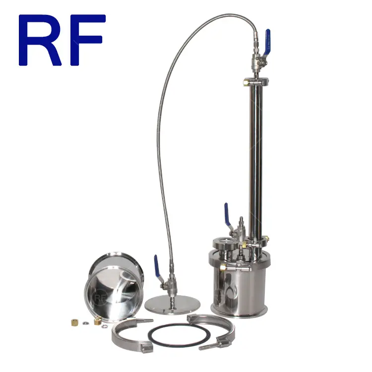 RF 135g закрытый контур герметичные экстракторы BHO комплект экстракции