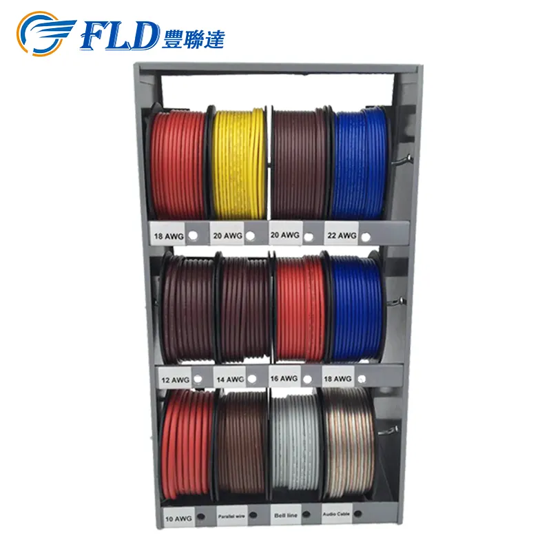 FLD hot selling American AWG10 to 220AWG 400ft wire reel