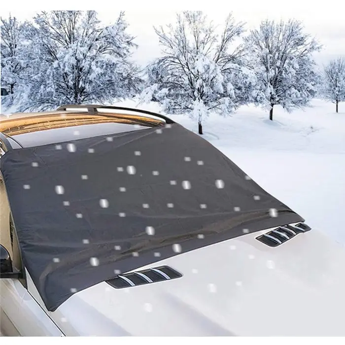 Front rear windshield snow shade winter protection car cover