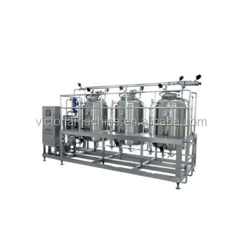 cip cleaning tank washing systems for beverage production line cleaning machinery