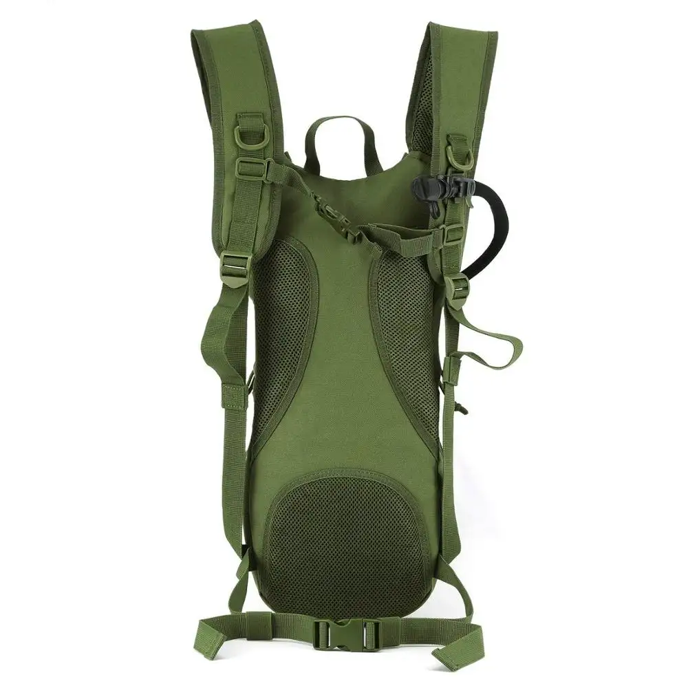 Tactical Hydration Water Bag Backpack with 3L Water Bladder, Lightweight Military Molle Backpack