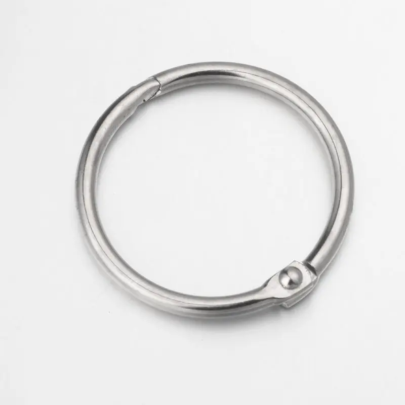 Fashion nice quality loose leaf binder ring wholesale