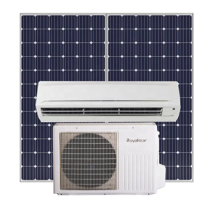 Eco 12 volt dc solar energy air conditioners for residence