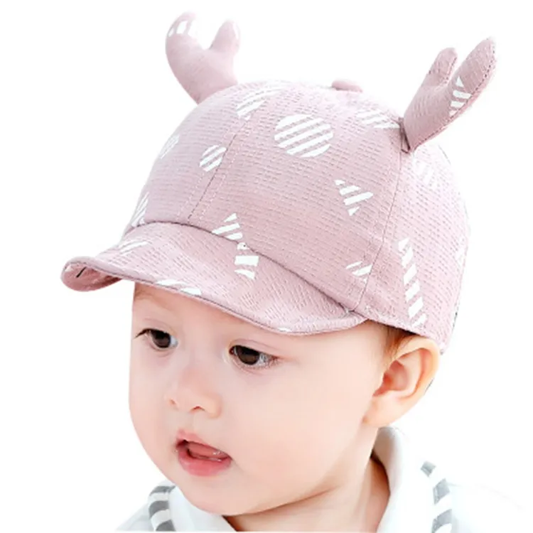 Deer Ears Baby Girls Sun Hats Children Infant Baseball Cap Summer Toddler Kids Baby Boy Hats Caps