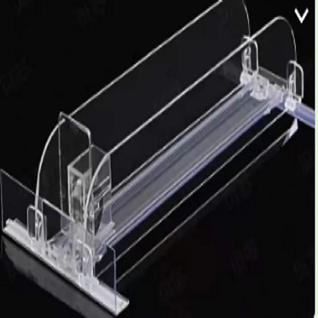 Shelf Pusher Shelf plastic Pusher For Cigarette shelf pusher system Adjustable Size Merchanise  For Supermarket Equipment