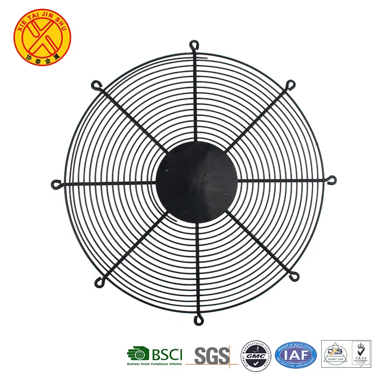 Beautifully styled fan spare parts stainless steel mini cooling fan guard hood