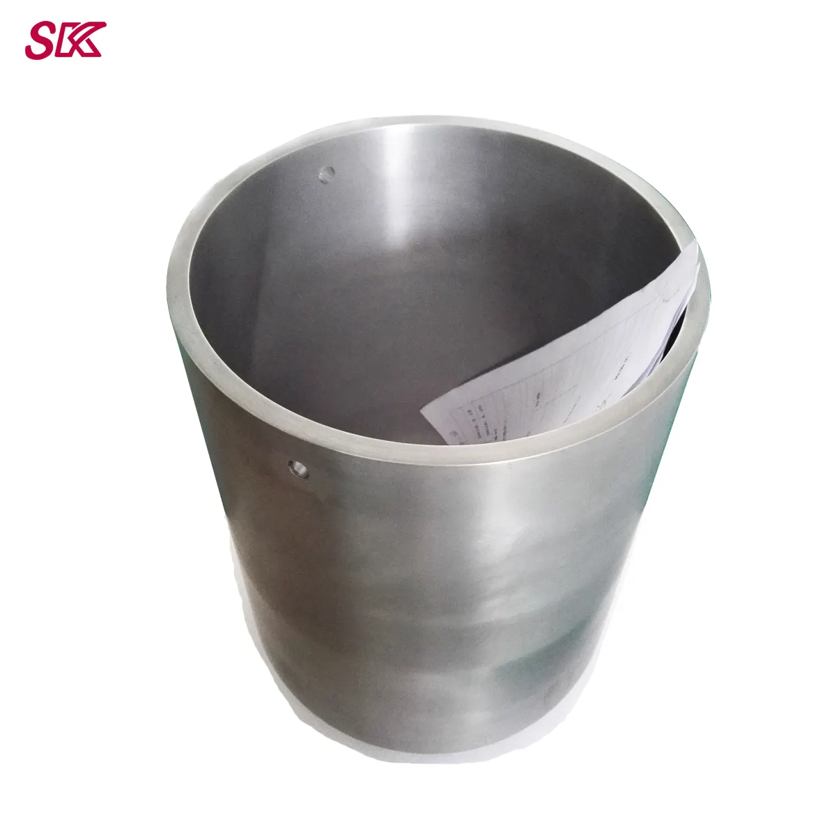 99.95% purity pure tungsten cup/pot/crucible