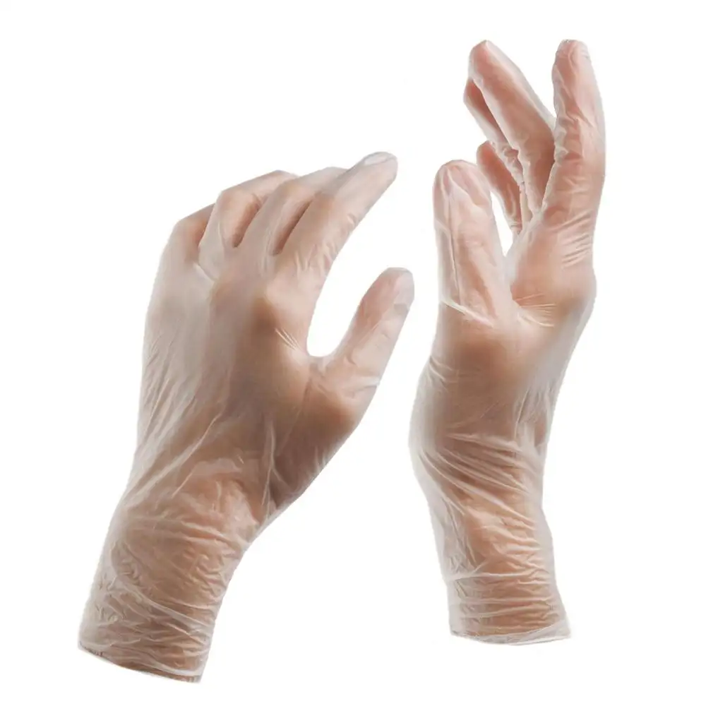 disposable vinyl gloves pvc powder free vinyl gloves for housework food