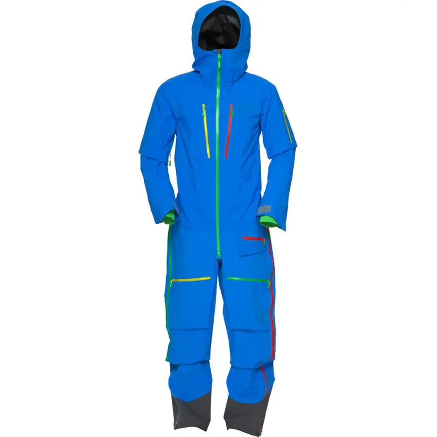 Fashion warm mens one piece ski suit