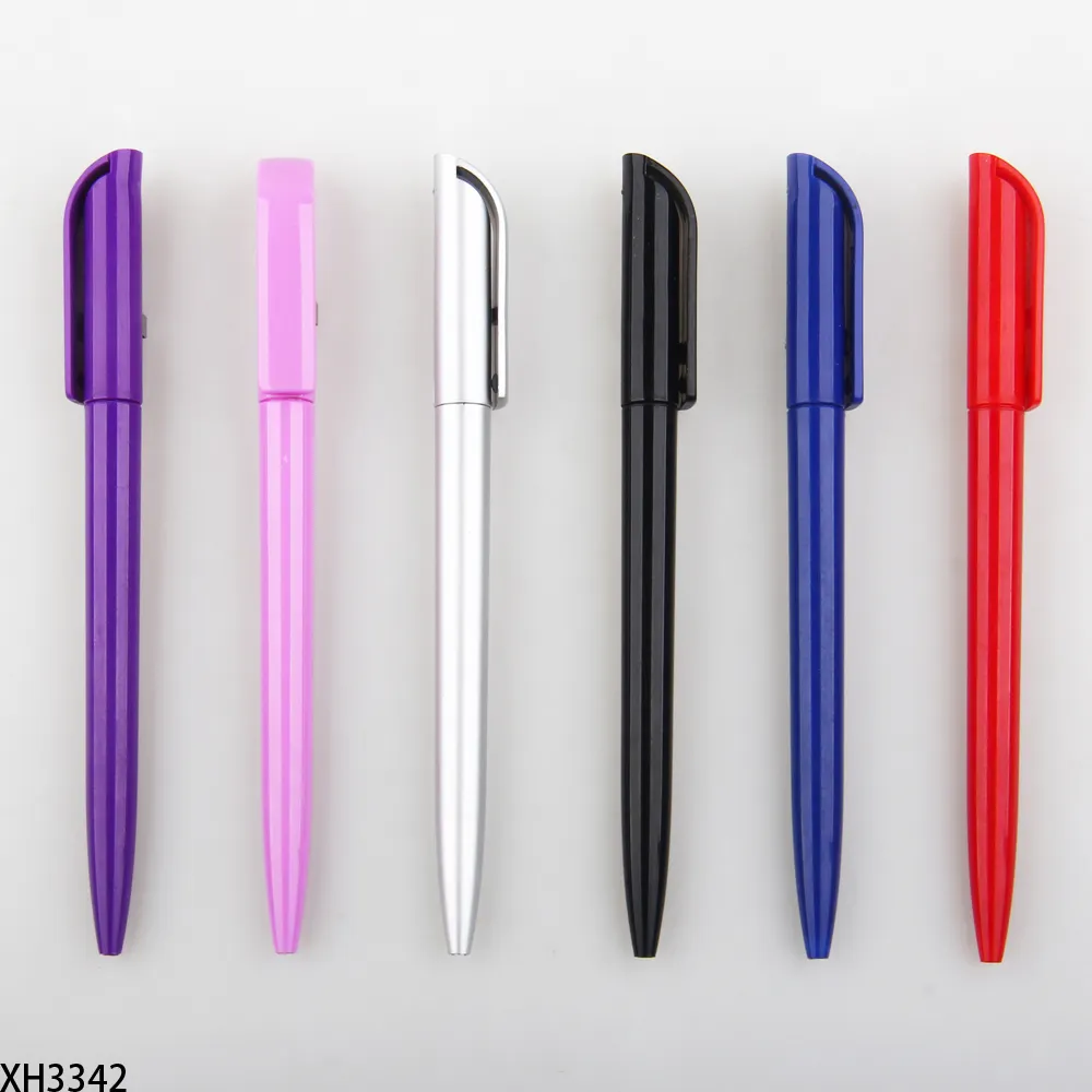 Promotional cheap pen custom logo plastic ball/ballpoint pen,pen factory