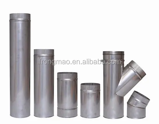 stainless steel chimney pipe for fireplace stove