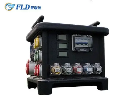 18 Channel Portable Outdoor Power Distro Distribution Box