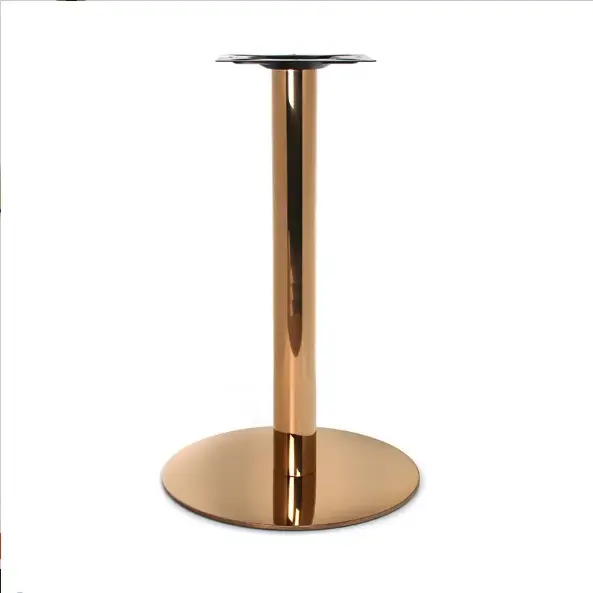 Новый дизайн, круглый металлический Железный промышленный коленчатый стол
