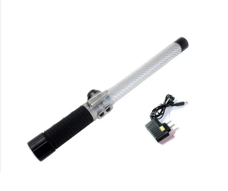 54cm police traffic baton with whistle