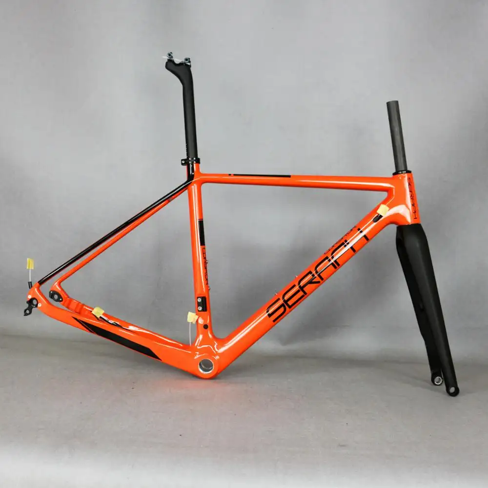 China Wholesale Disc Cyclocross Road Bicycle Parts Carbon Graval bike Frame