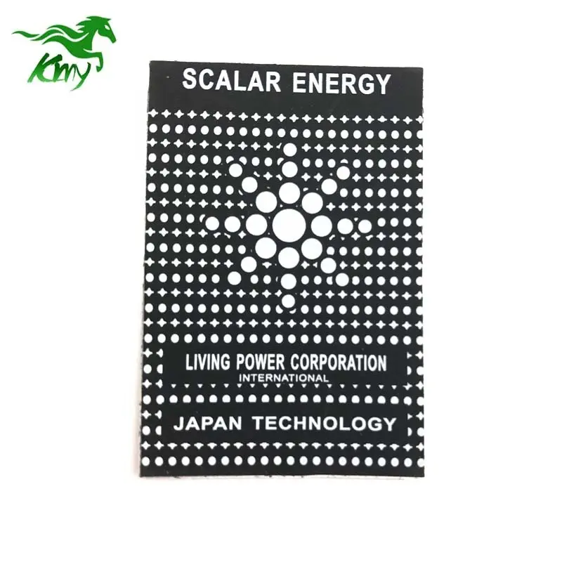 Bio scalar energy sticker anti radiation for mobile phone for 5g protection