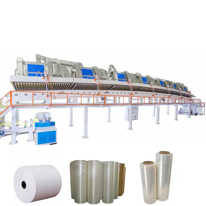 Plastic Film Acrylic Adhesive BOPP Packaging Tape Coating Machine