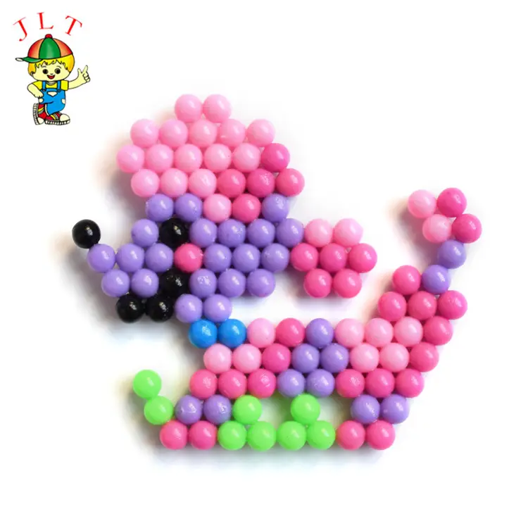 Hot Sale Custom Kids Craft 3d Puzzle Toys Games Aqua Water Fused Beads