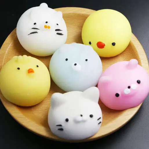 Горячая Распродажа Amazon jumbo mochi squishies медленно восстанавливающие форму игрушки животные 3D симпатичная ТПР сжимаемая игрушка