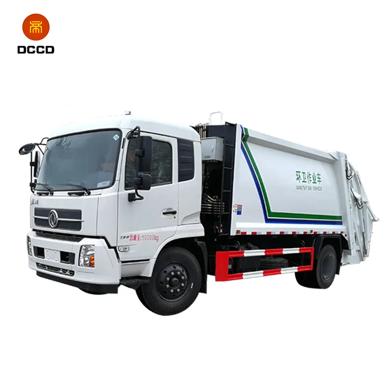 Quality Assurance Factory Direct Supply 8 Square Barrel Type Compressed Garbage Truck