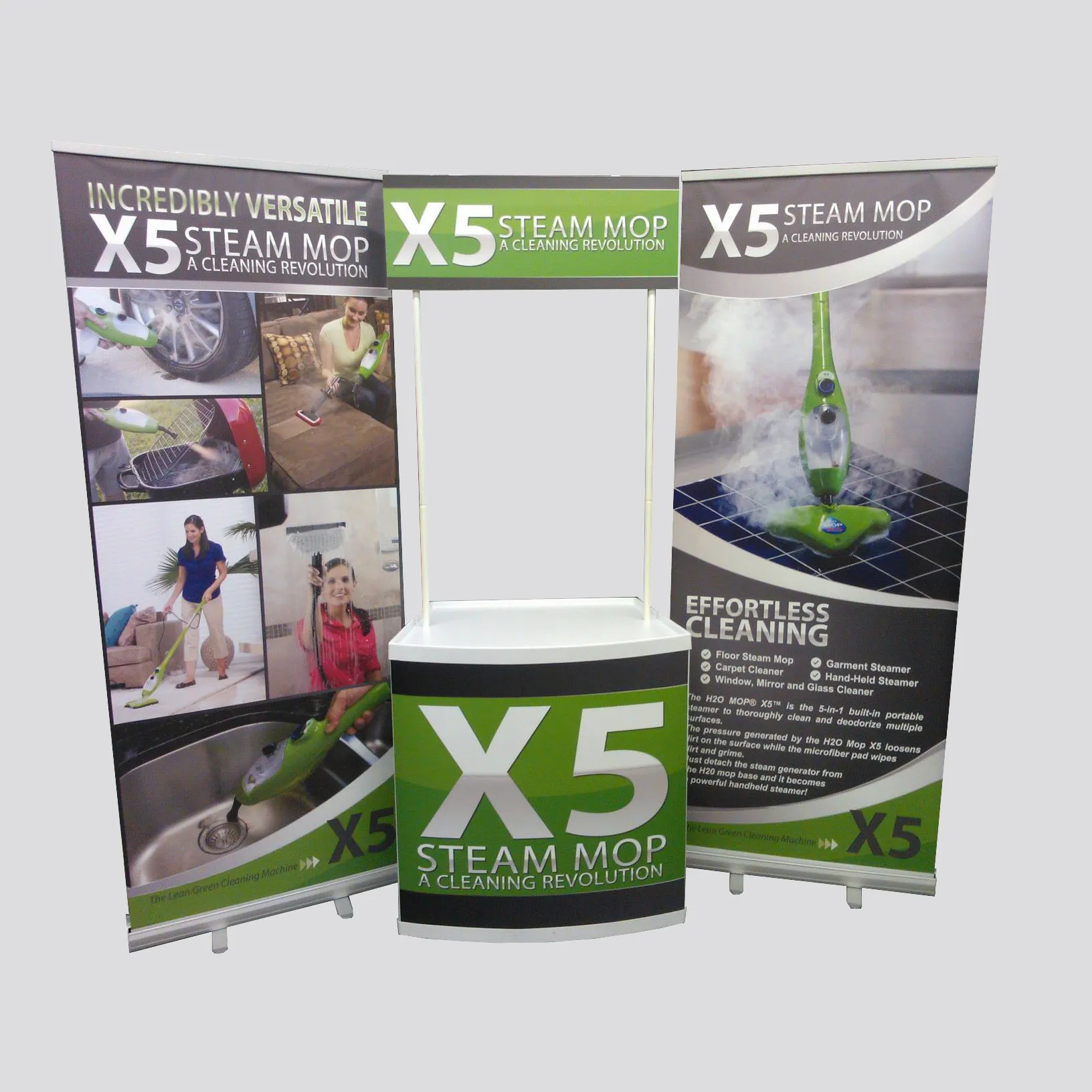 custom promotional advertising portable x banner stand