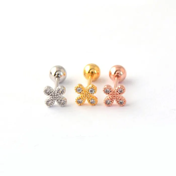 Ready Stock Quality where to buy Body Jewelry tragus earrings