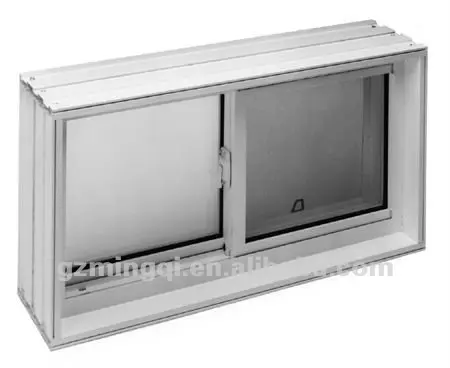 PVC small sliding windows for basement windows