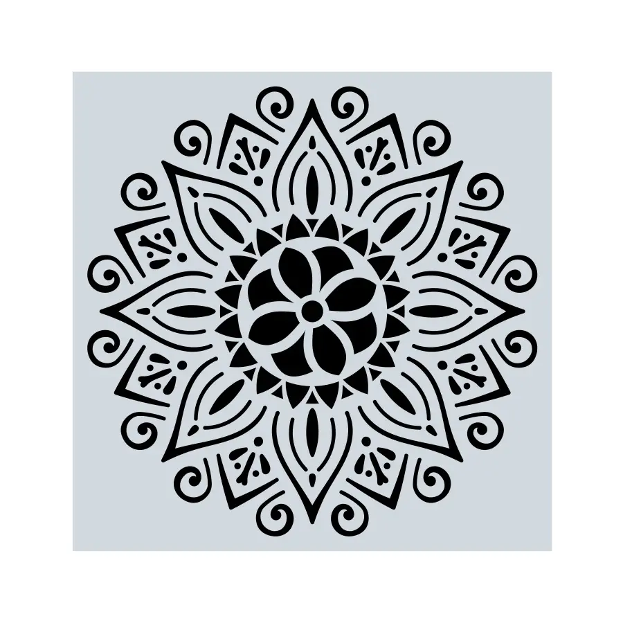 Mandala Painting Stencil Reusable Washable Large size ,Factory direct Sale of Custom Designs welcome