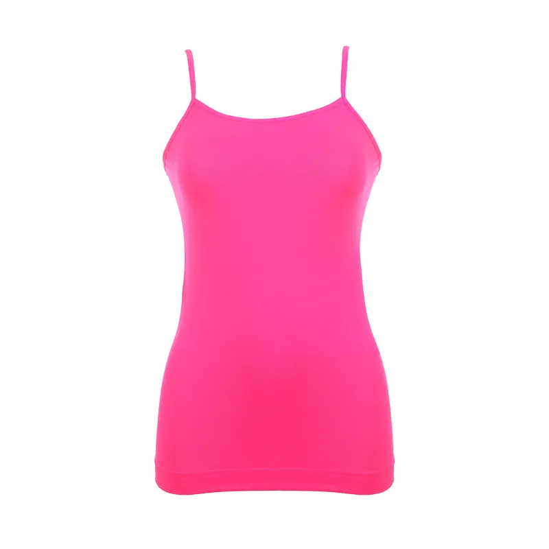 OEM simple women seamless adjustable camisole vest