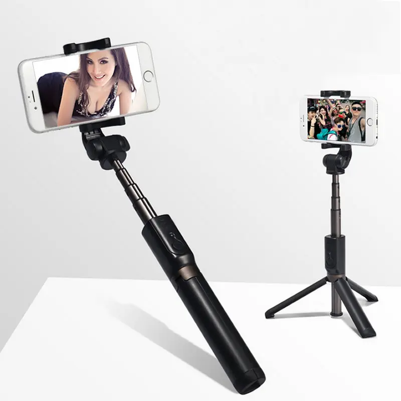 LEADWIN 360 Degree Rotation Aluminium Alloy 40 Inch Extendable Mini Smartphone Tripod Phone Selfie Stick