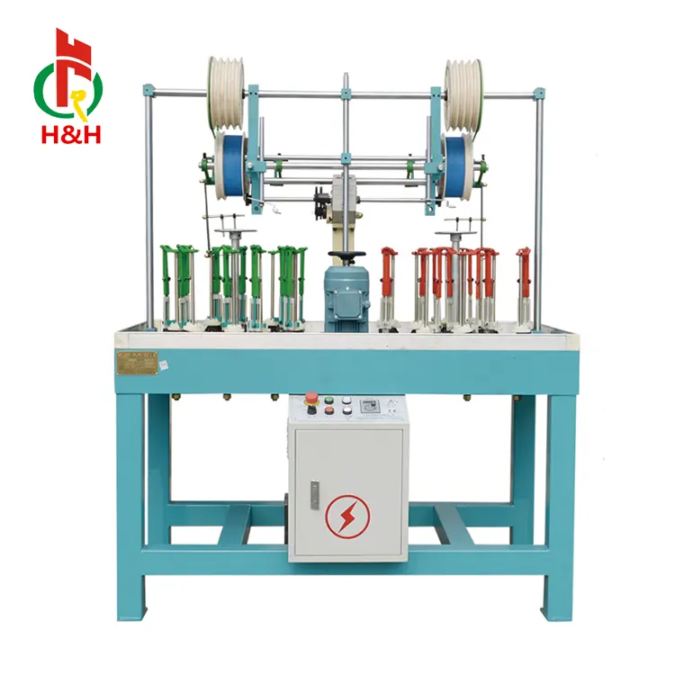 High strength parachute cord braiding machine nylon rope making machine