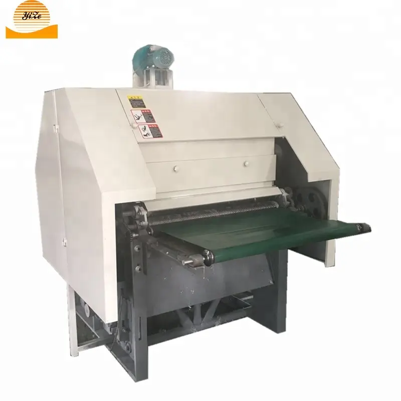 Polyester fiber carding machine for sheep wool and yarn