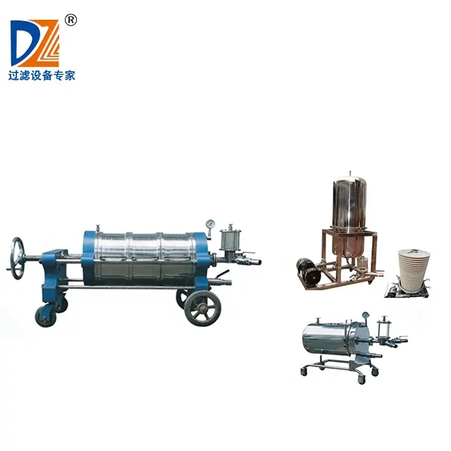Shanghai Dazhang High Efficiency Diatomite Filter Industrial Filtration for wine juice