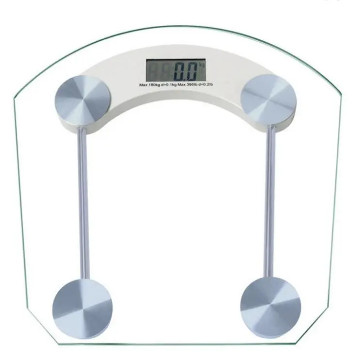 Цифровые весы для ванной из закаленного стекла, 180 кг фунта/кг