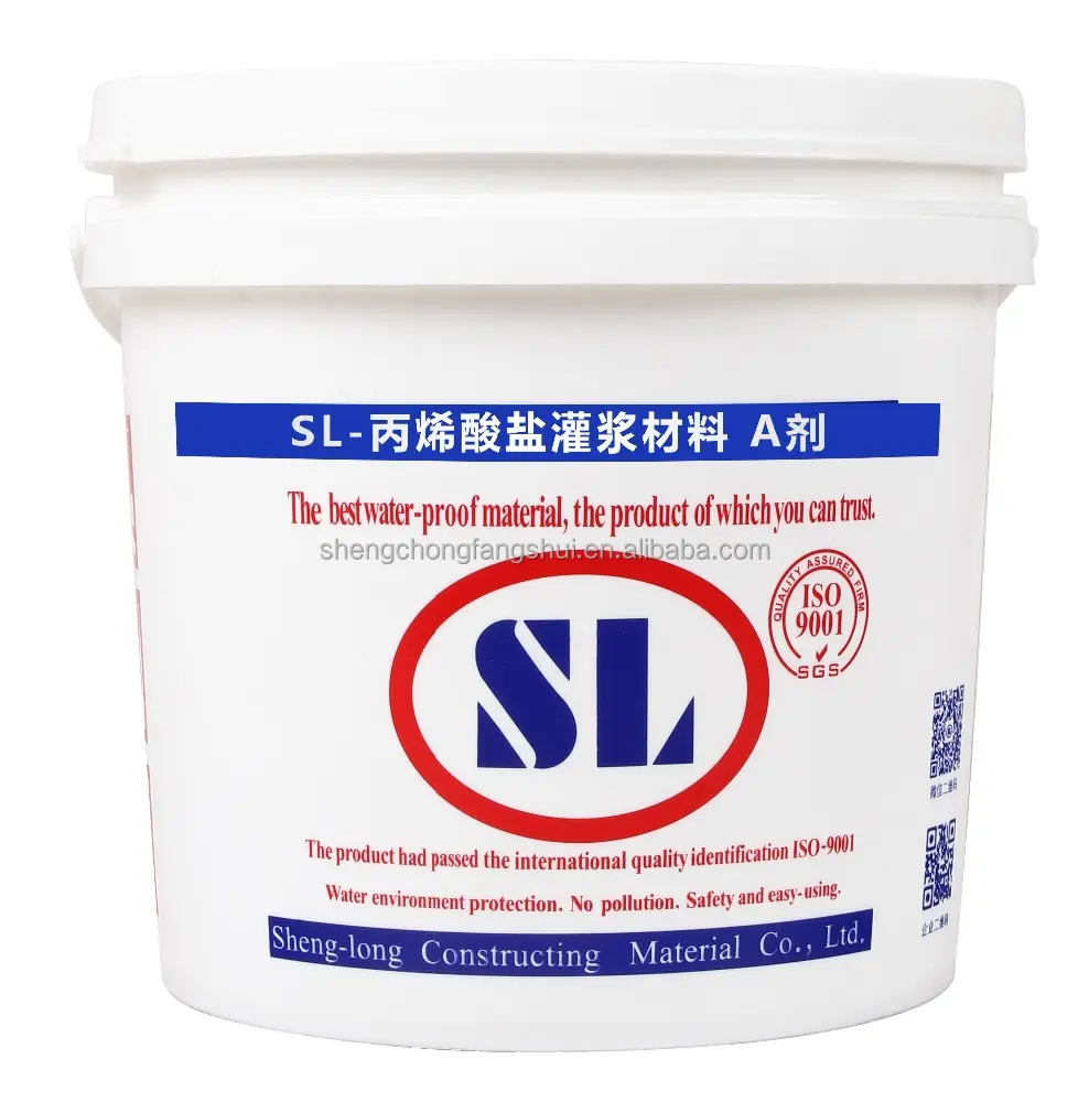 SL-acrylate injection material