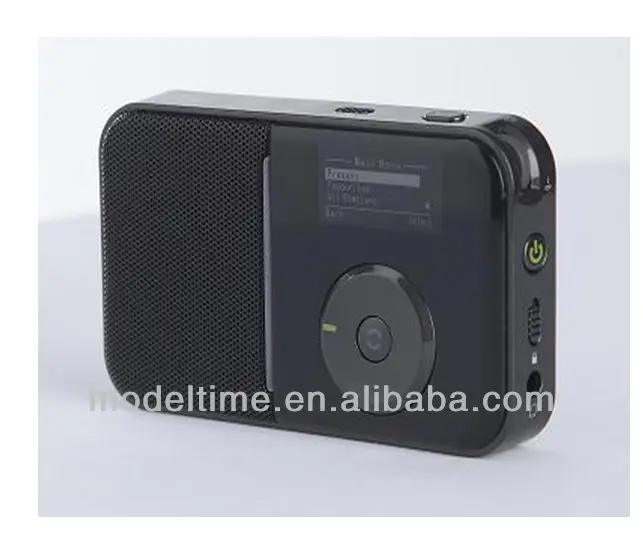 Pocket Internet /Wifi Radio with Clock and support TF card