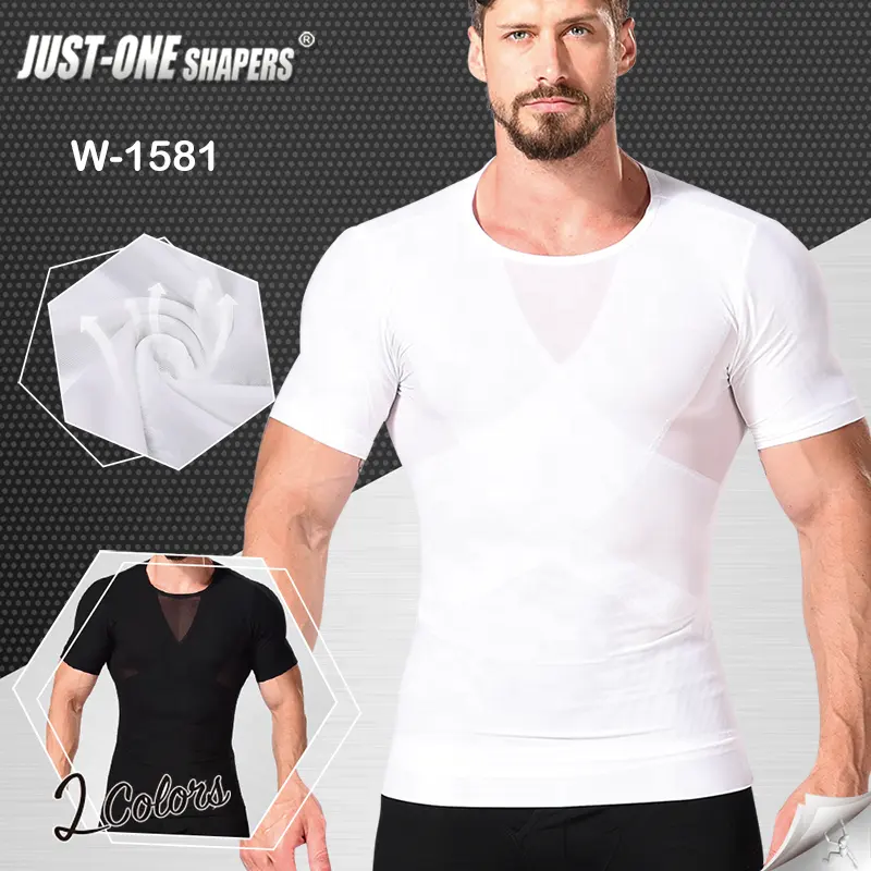 Men's Body Shaper Slimming Shirt Tummy Waist Vest Lose Weight Shirt man shapewear body shaper man shapers