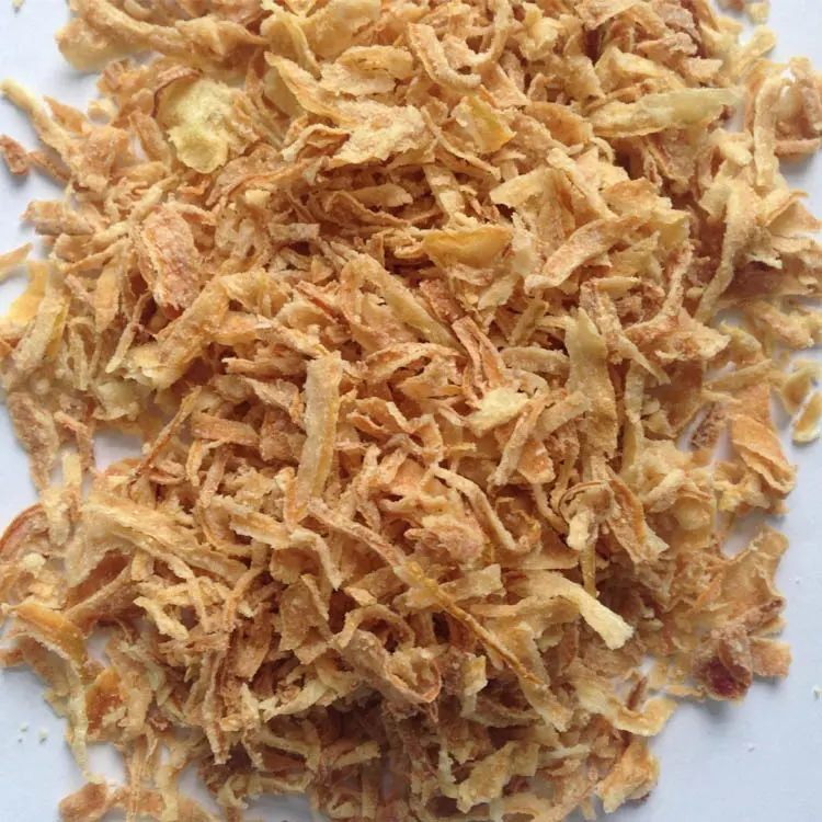 Lianfu Fried Dehydrated Onion Flakes Dried with Flour for Snacks and Spices from CN;JIA Sliced 20 Kg 8 % Max. Moisture AD