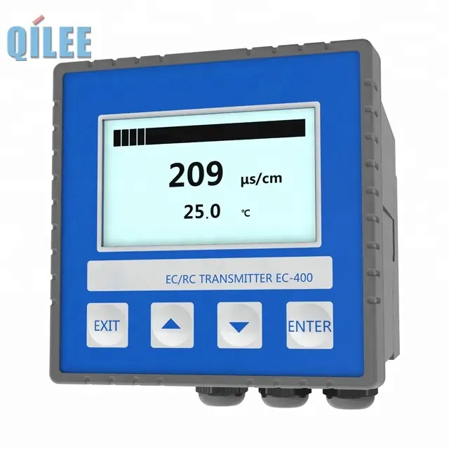 Online metal conductivity resistivity meter