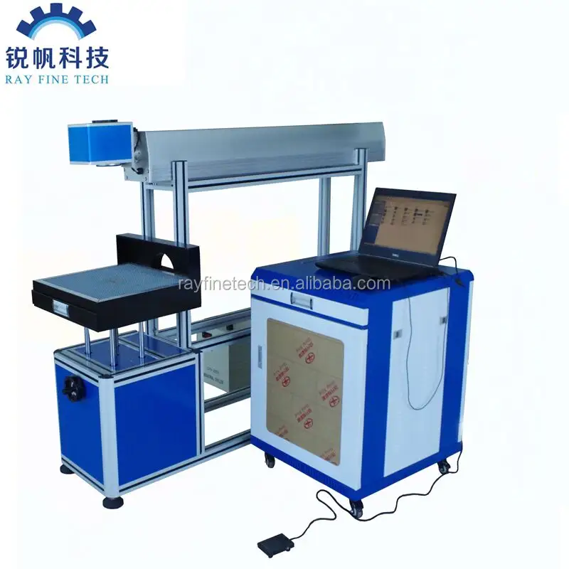 Laser Co2 Marking Machine China Manufactures 60w CO2 Laser Marking Machine For Plastic Bottles Wedding Invitation Paper Packing Box