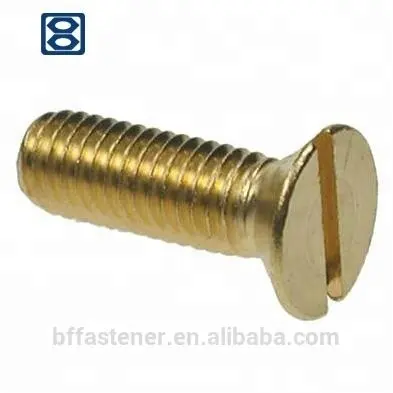 Slotted Screws DIN963 Slotted Head Screw